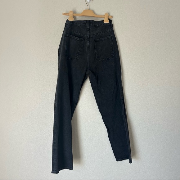AGOLDE Criss Cross Jeans in Black - Picture 6 of 7